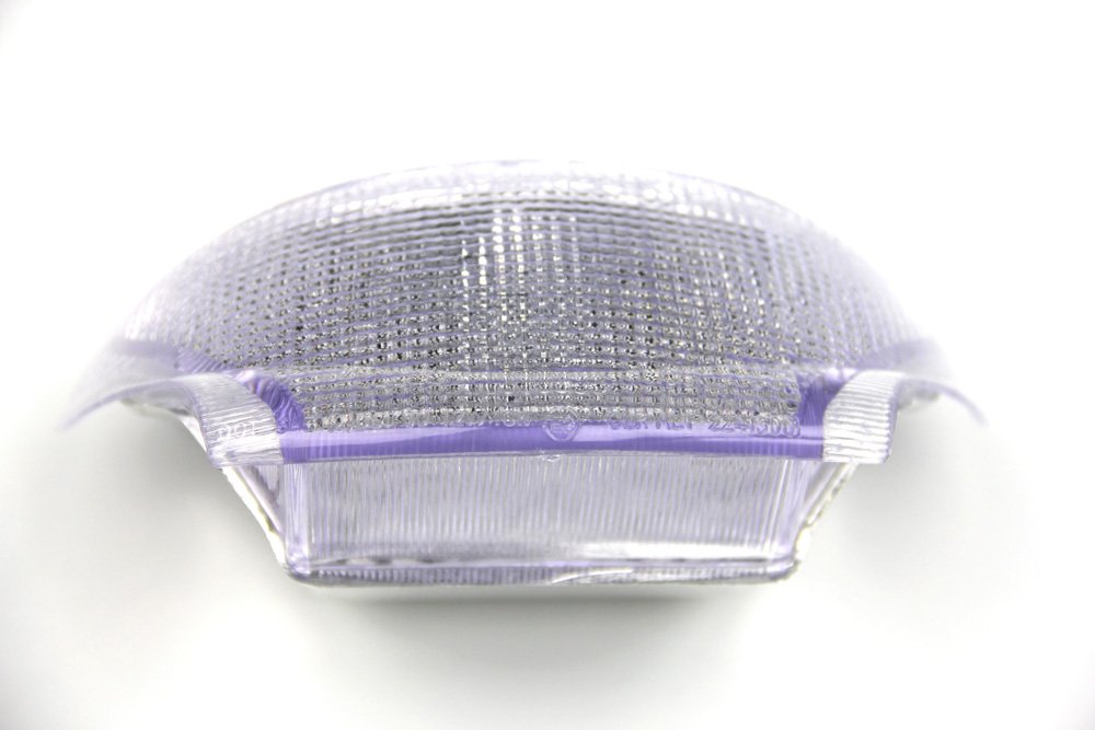 avdb-moto LED Taillight with Integrated turn signals Compatible with Triumph T595 Speed Triple 995 1997/2004 (Clear)