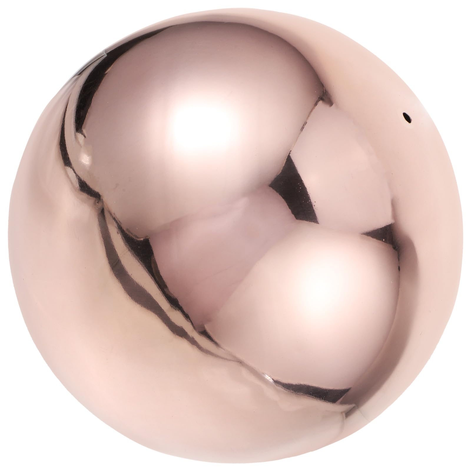 SOLUSTRE Sfera Riflettente in Acciaio Inossidabile Lucida e Resistente per Esterni, Palla Decorativa da Giardino Finitura Lucida e Design Elegante per Cortile