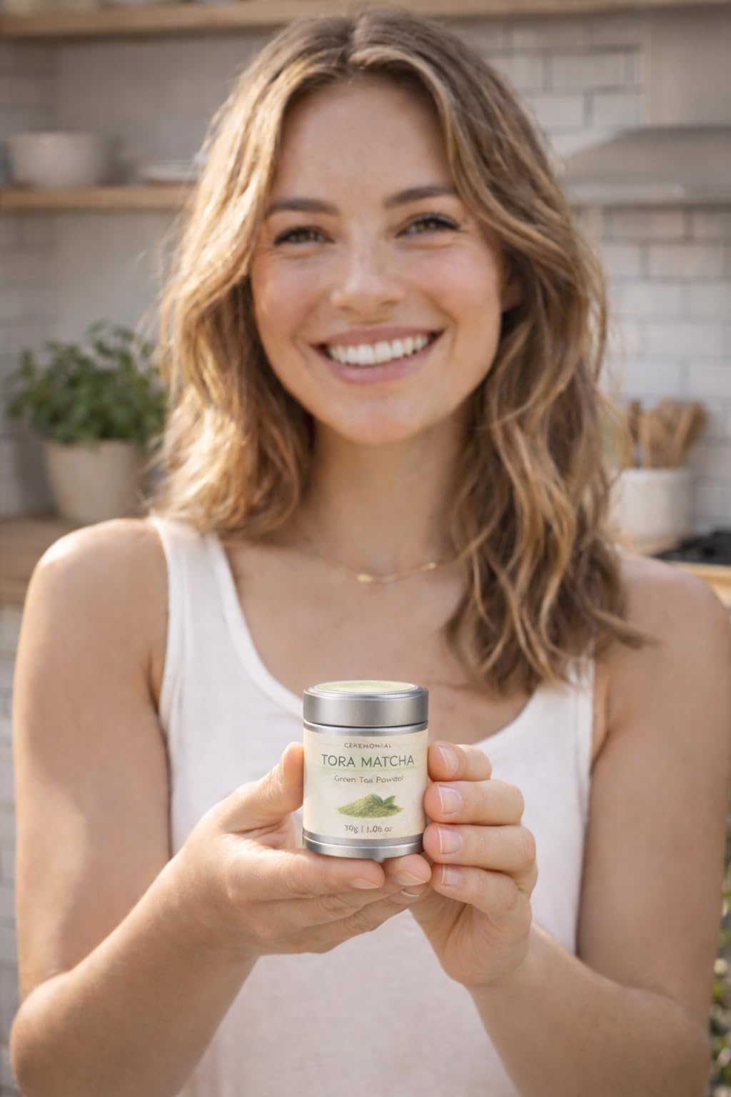 TORA MATCHA Ceremonial Grade Matcha Pulver – Premium Grüntee Pulver – Steinvermahlen, Leuchtend Grün, Natürliches Koffein für Energie & Fokus – Ideal für Matcha Tee, Latte & Smoothies (90g)