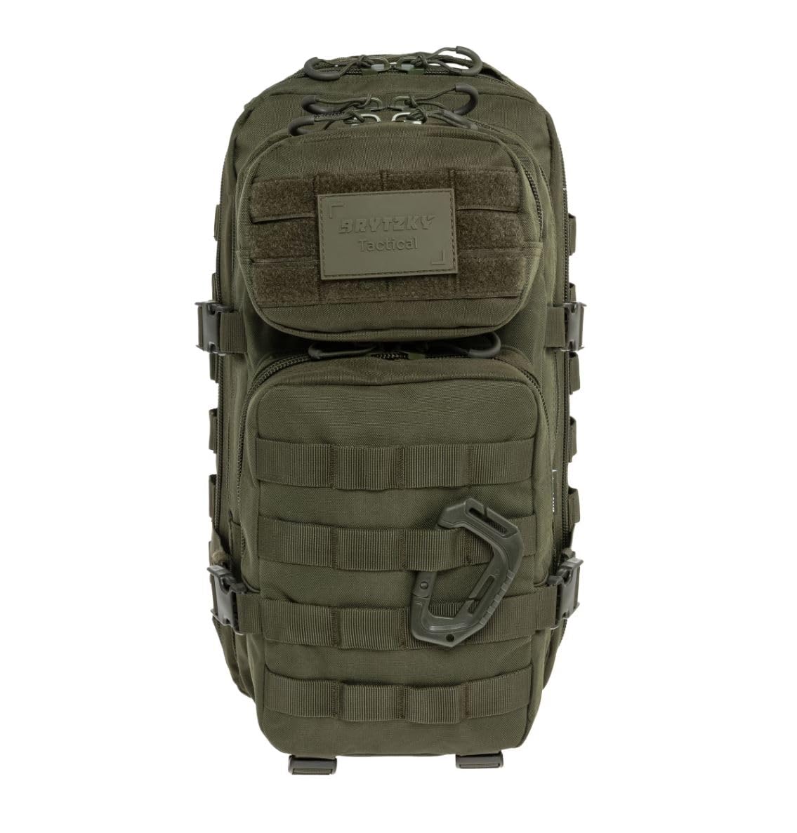 Tactical Polygon Small 20L Mochila Táctica – Oliva | Mochila Militar & Outdoor Hombre | Con Sistema MOLLE & Bolsillo para Depósito de Hidratación | Ideal para Senderismo, Deporte & Viaje