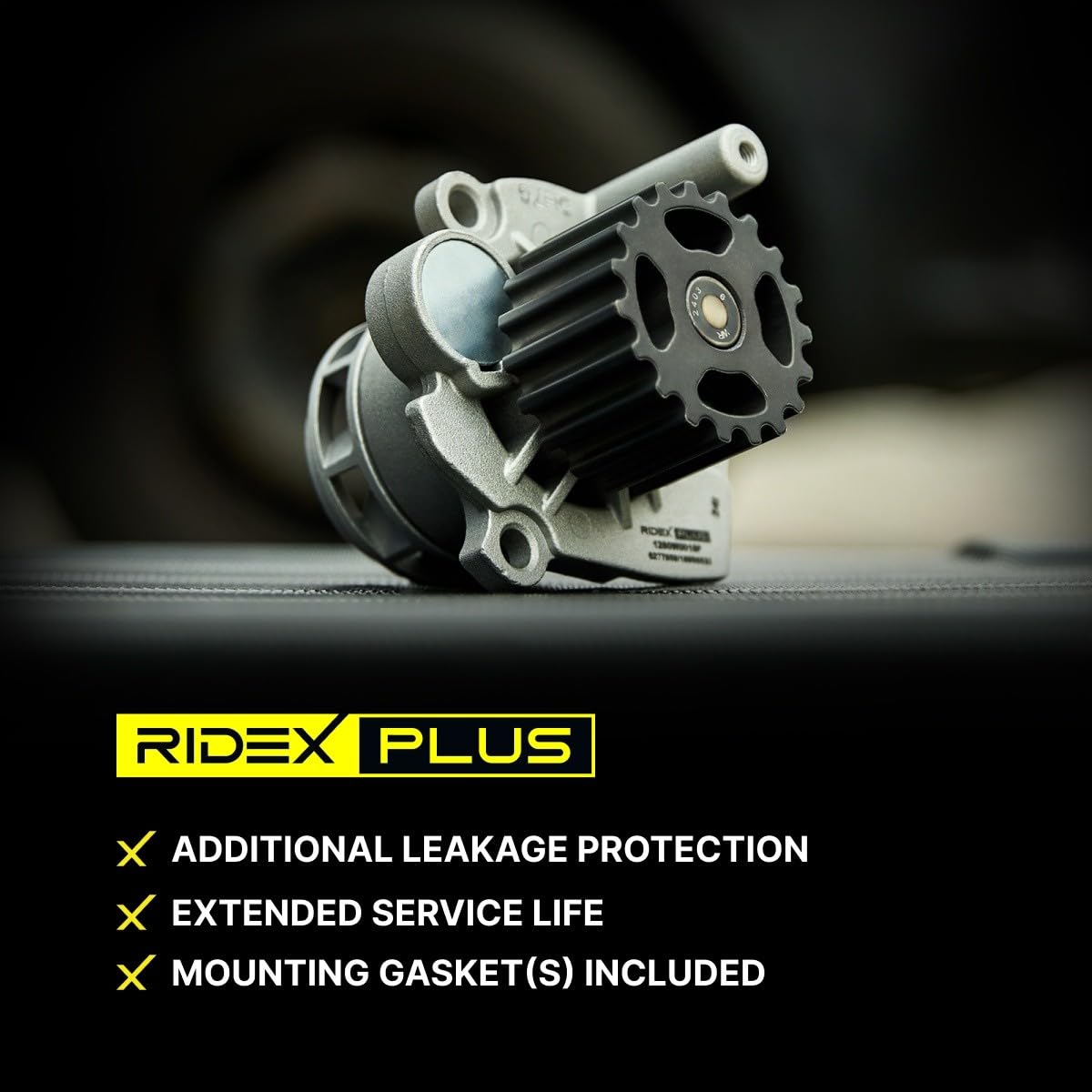 RIDEX PLUS 1260W0047P Pompa acqua con guarnizione Compatibilità con BMW 3 Sedan E90