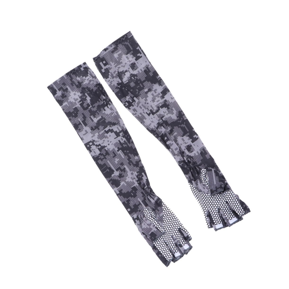 BESPORTBLE 2 Stück Basketball-Ärmel Kühlärmel Sonnenkleidung Herren Herren Fahrräder Angelhandschuhe Excersize Fahrrad-Arm-Abdeckung Manschette Sonnenschutz Uv-Schutz Armschutz