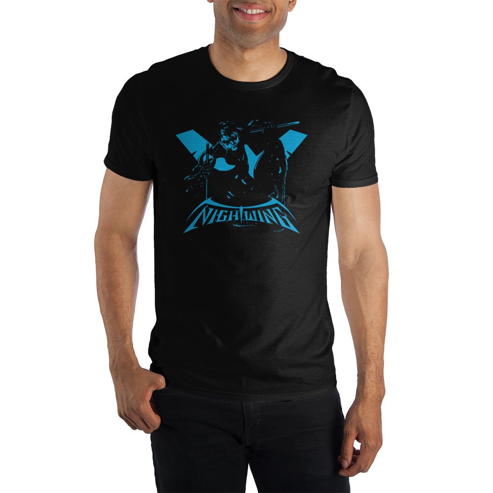 DC Comics Superhero Nightwing T-Shirt-Medium product thumbnail 2