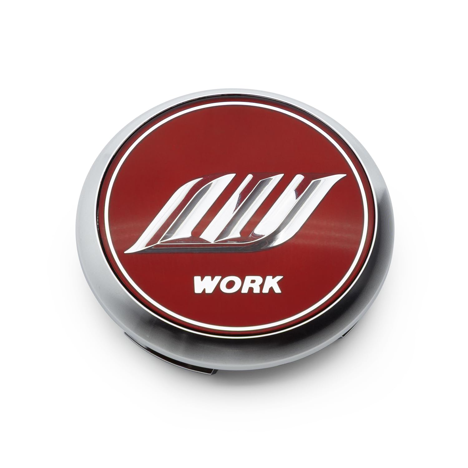 Amazon.co.jp: WORK ZEAST Wロゴ センターキャップ 4枚 (レッド 