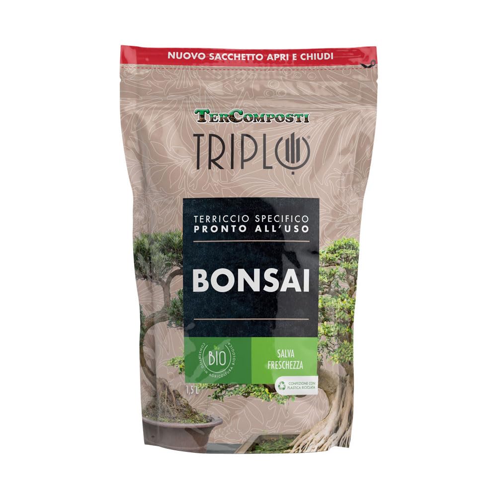 Terriccio BIO per Bonsai in formato pocket da 1,​5 Lt