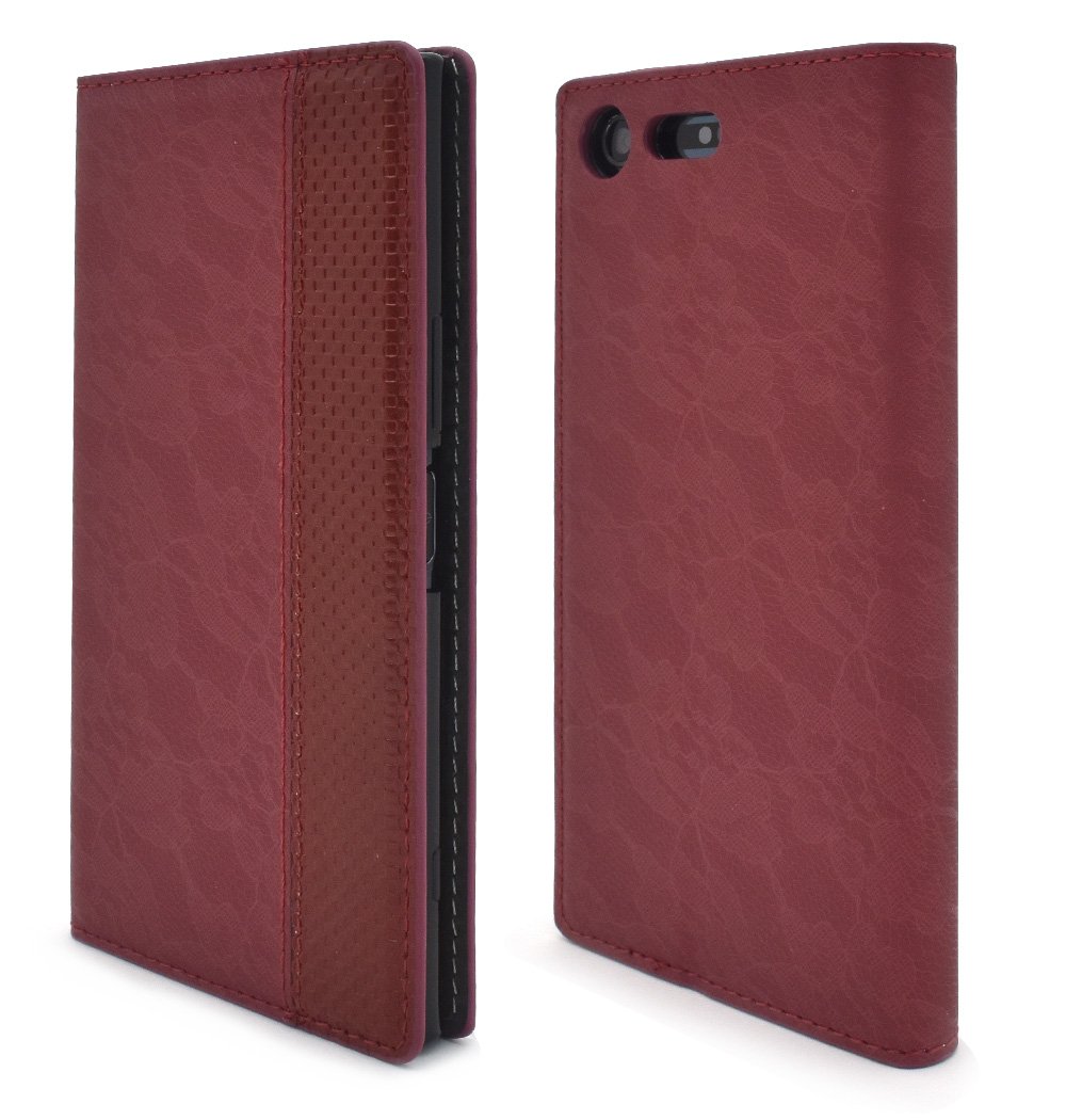 Xperia - Xperia XZ Premium Rosso SO-04J ケース付 Amazon.co.jp: PLATA Xperia XZ Premium SO-04J ケース 手帳型