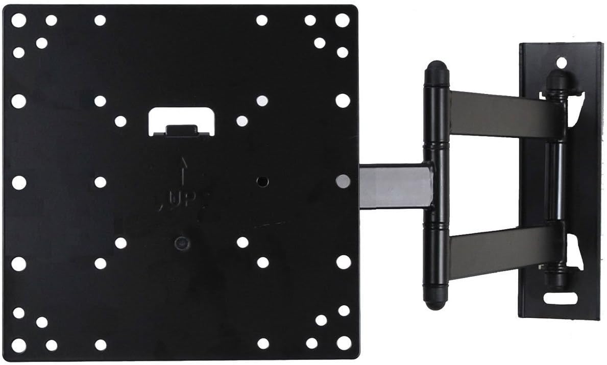 VideoSecu Full Motion TV Wall Mount Bracket with Swing Out Articulating Arm for 23" - 47" LCD LED Plasma TV Fit VESA 400X400 400x200 300X300 200X200 200X100 with Removable Mount Adaptor ML531BEKit WO2
