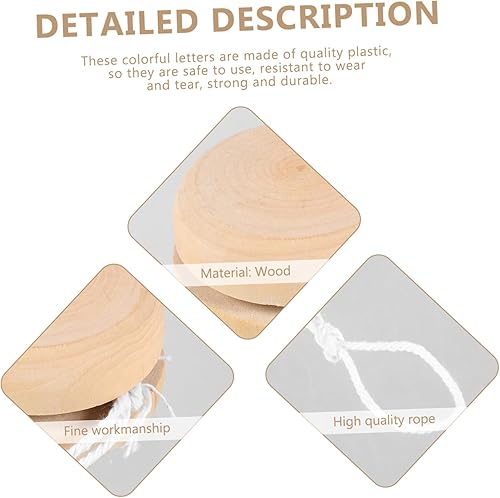 Miniatura 6 de KICHOUSE 10pcs Graffiti Yo-yo Wood Yoyo Toys Yoyo Animal Children Yoyo Unfinished Wood Crafts Trick Yoyo Beginner Wheel Ball Kid Toys Kids