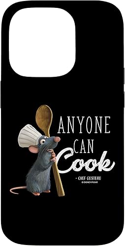 Vista 17 de Disney Pixar Ratatouille Remy Anyone Can Cook - Carcasa para iPhone 17