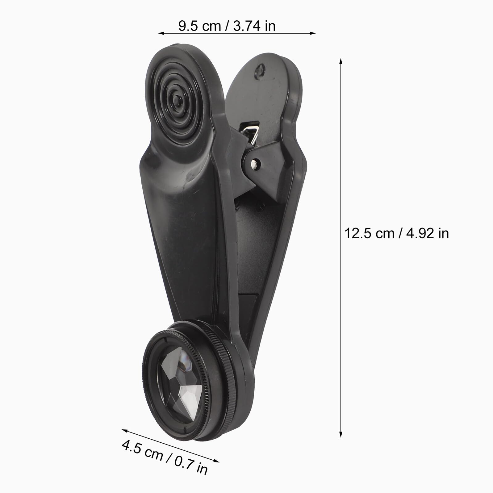 Kit de Lentes Profesional para Cámara de Móvil con Teleobjetivo Gran Angular Macro Ojo de Pez y Filtro Cpl Compatible con Smartphones Lentes Zoom Duraderas para Fotografía