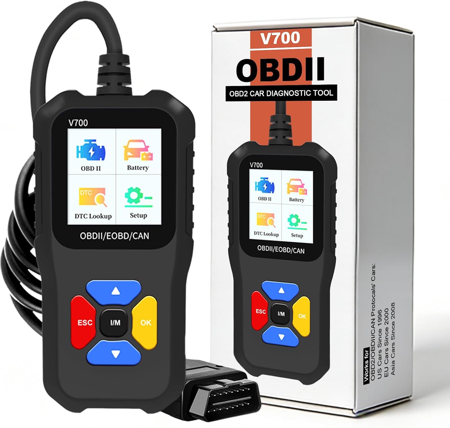 iKiKin Professional OBD2 Scanner Elite Edition handheld car diagnostic tool