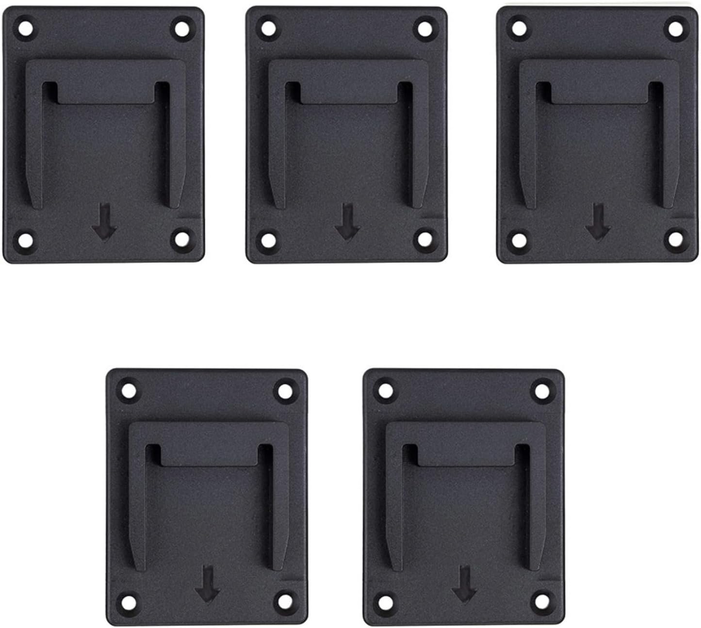 Generic Tool Mounting Base with Multiple Installation Holes Craft Storage Base for Secure Power Attachments Workspaces Organization Brackets