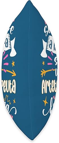 Miniatura 2 de Regalo Original Para Arteterapeuta Adultos Niños UNA Arteterapeuta Fabulosa Regalos Mujer Arteterapia Throw Pillow, 18x18, Multicolor