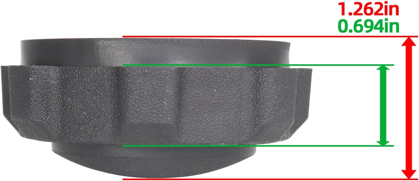 Autu Parts 751-0603A Fuel Cap for Cub Cadet Exmark 397975 493988 493988S 795027 751-0403A 1-303284 1-513508 1-543365 for John Deere AM104032 GX22166 AM118637 AM107344