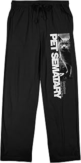 Bioworld Pet Sematary Sometimes Dead is Better Men's Black Sleep Pants
