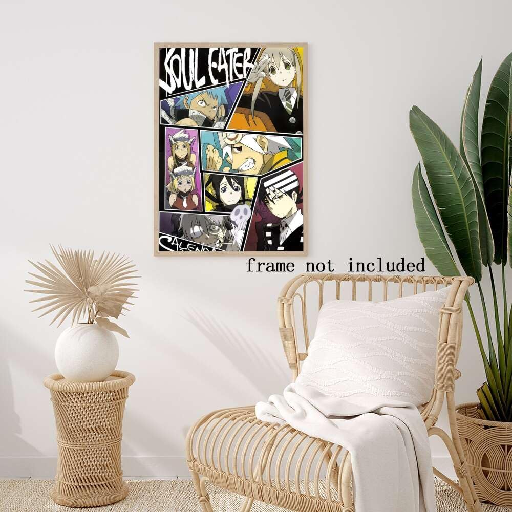 Amazon.com: Niuquintus Soul Eater Poster Japanese Comics