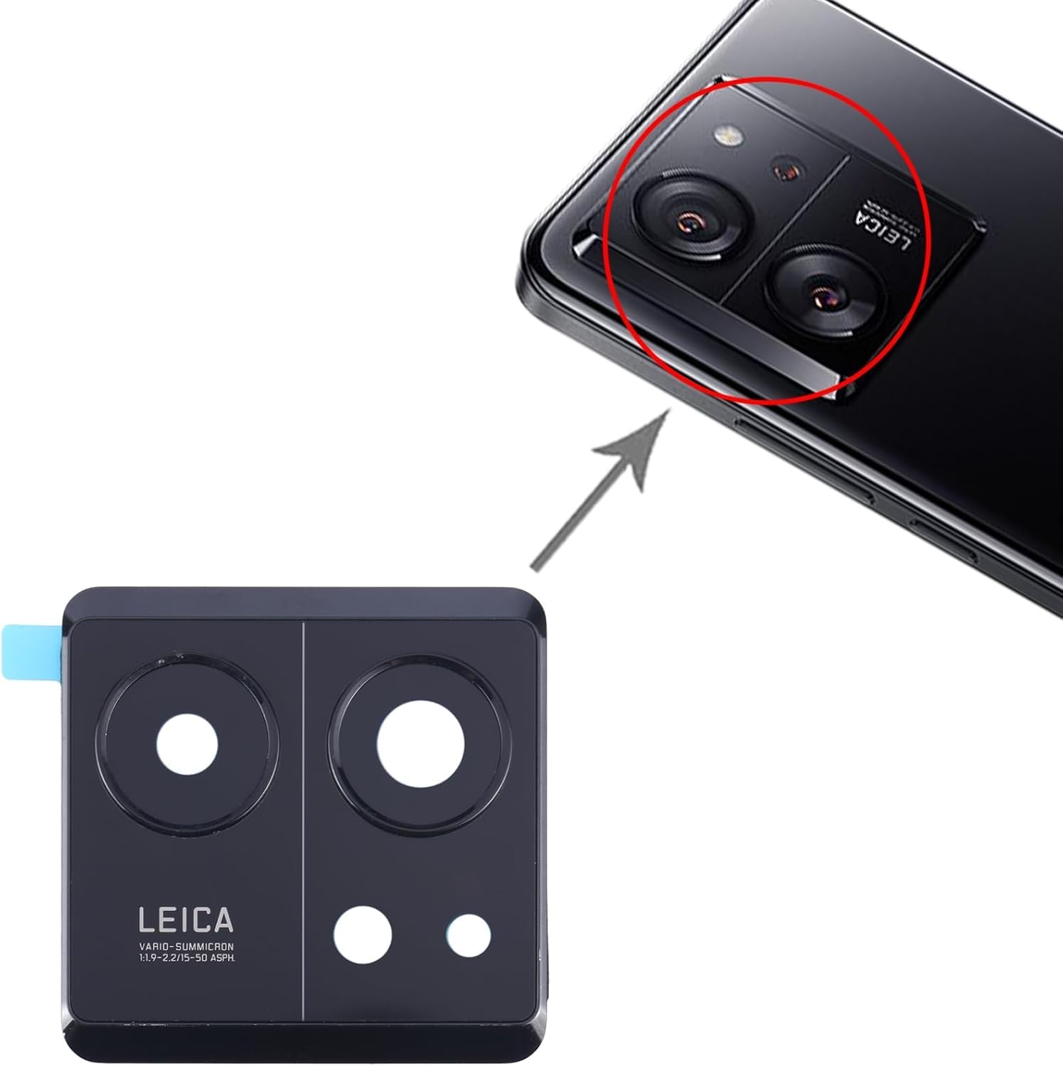 Objectif Caméra Arrière 12MP Ultra Grand-angle Pour Xiaomi 13T/13T Pro - Neuf