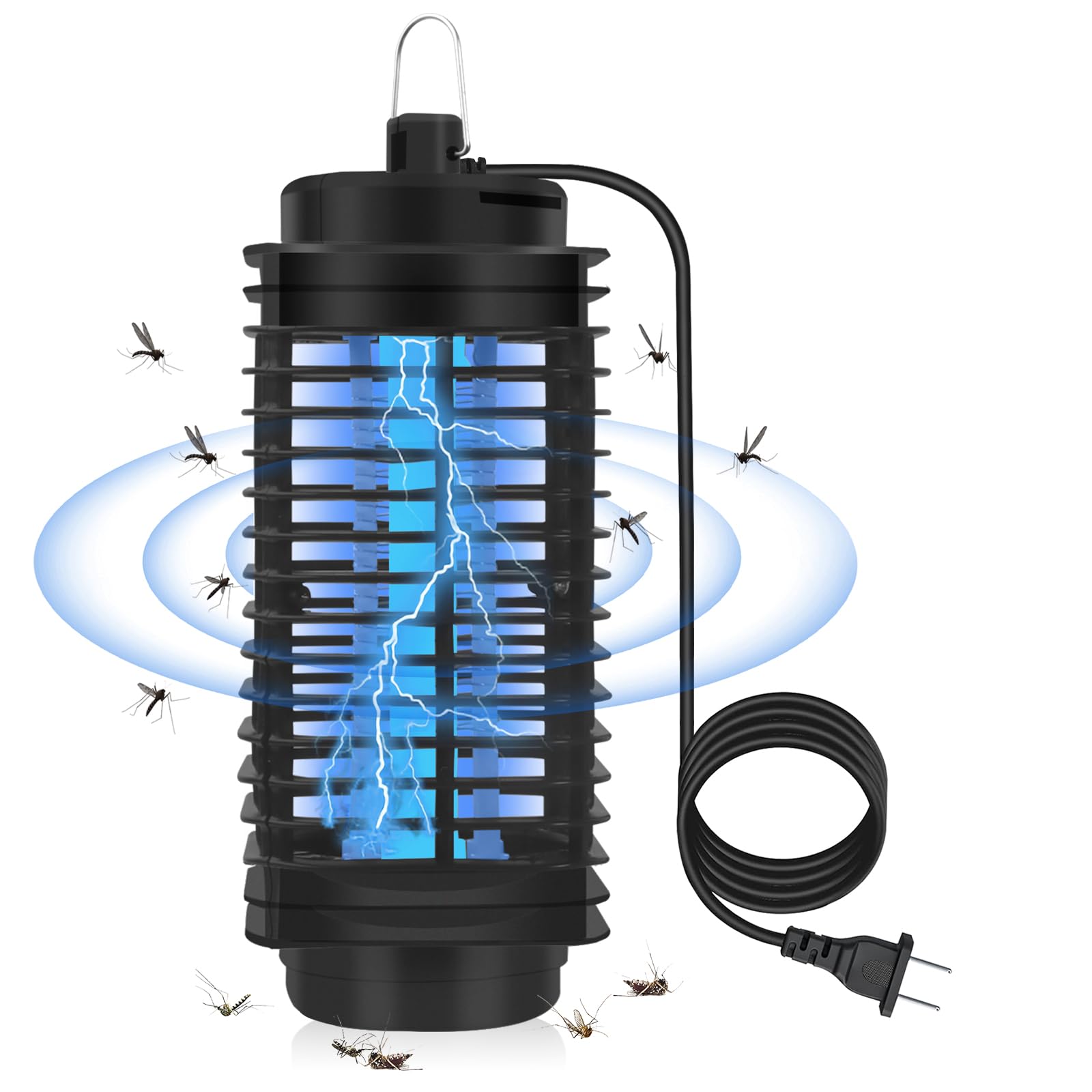 Insektenvernichter Elektrisch, PRANITE 2 IN 1 Mückenlampe Campinglampe - Foto 5