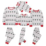 Mutter Weihnachten Schlafanzug Familien Pyjama Set Lang Fun-Nachtwäsche Herren Damen Jungen Mädchen Nachthemd Hausanzug Warmer Weihnachtsanzug Printed Home Kleidung Weihnachts-Pyjama Winter