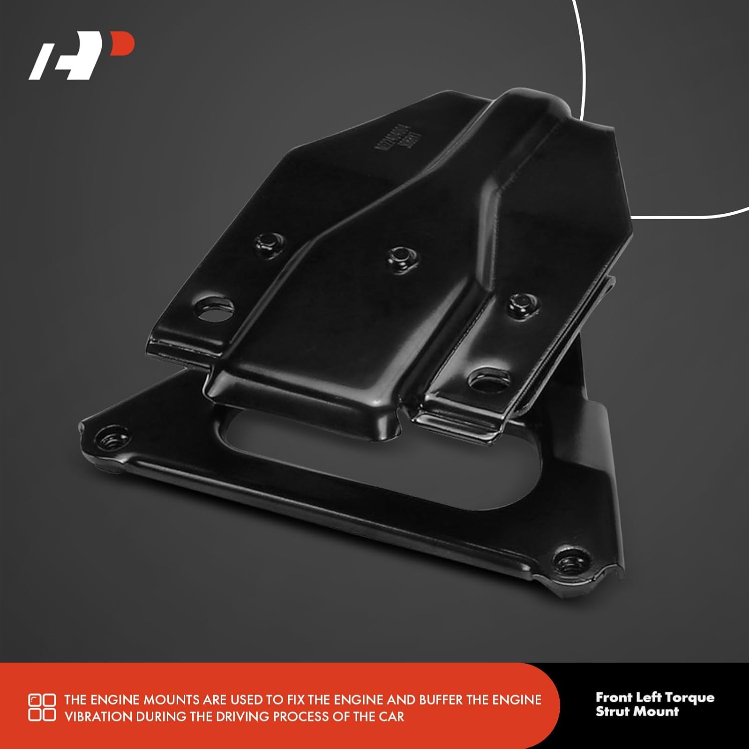 A-Premium 6PCS Engine Motor Mount Transmission Mount and Torque Strut Mount Set Compatible with Pontiac Grand Prix 2004 2005 2006 2007, 3.8L, Automatic Transmission, Replace# 22146432, 10448576