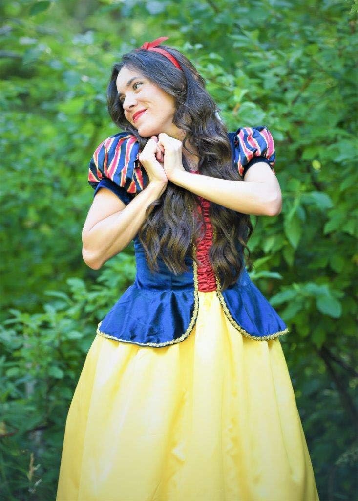 Little Adventures Enchanted Snow White Dress-Up Costume for Adult Women