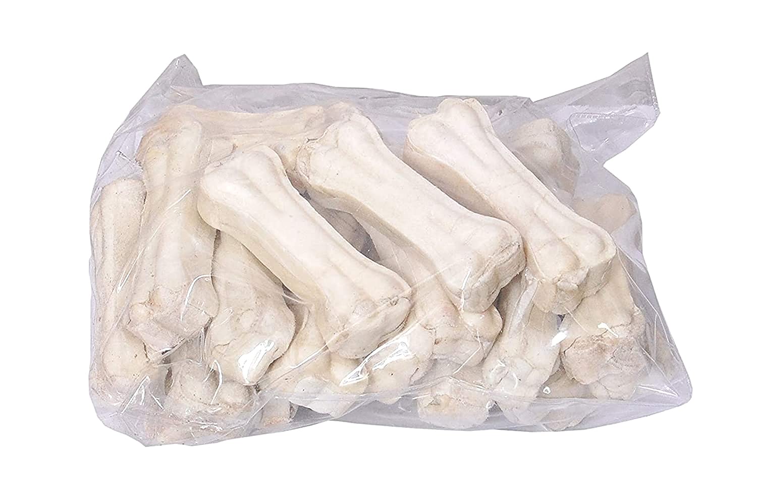 Woofy Dog Chew White Bone 4 Inches Rawhide Bone Calcium Treat Chicken Flavour Chew Food (Pack of 10 Pcs) (B0BRQM68BD) Amazon Price History, Amazon Price Tracker