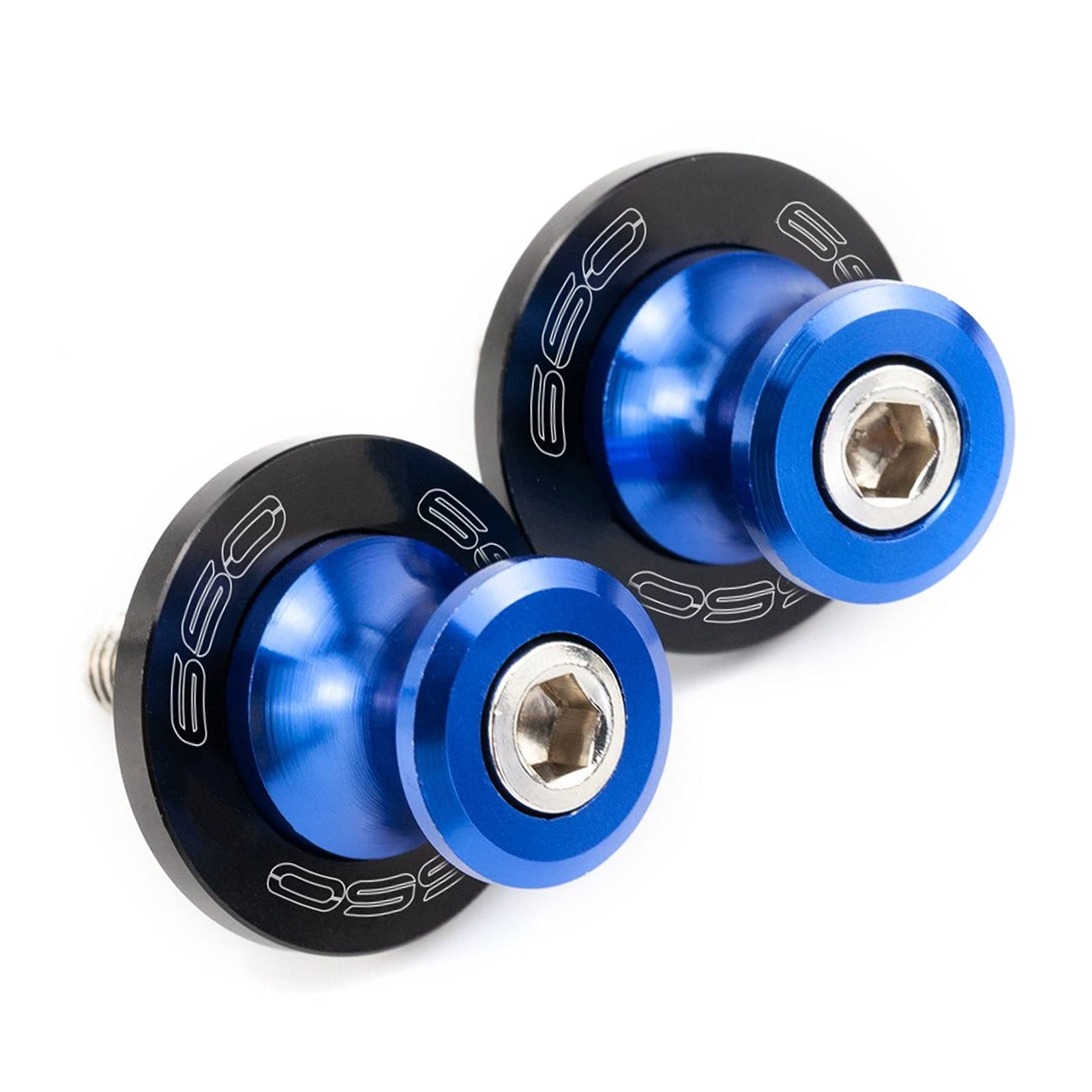 Diabolos M8 Z650 et Z900 supports de béquille de stand moto bleus