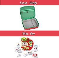 Vista 7 de Mchoi Estuche de almacenamiento para el juego de letras magnéticas de Leapfrog Tad's Fridge Phonics, solo funda