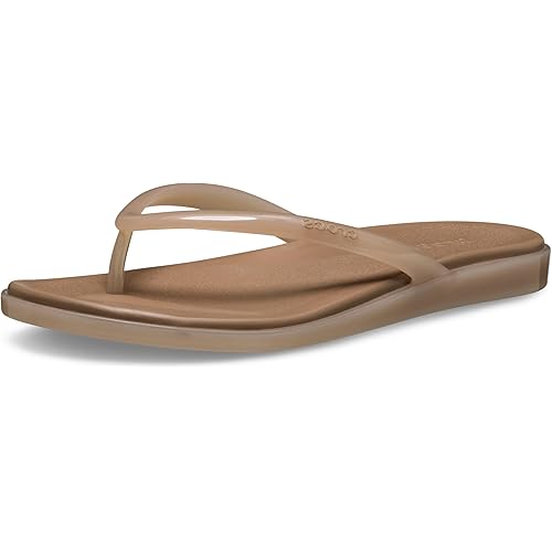 Crocs Miami Round Toe Flip Flop Sandals