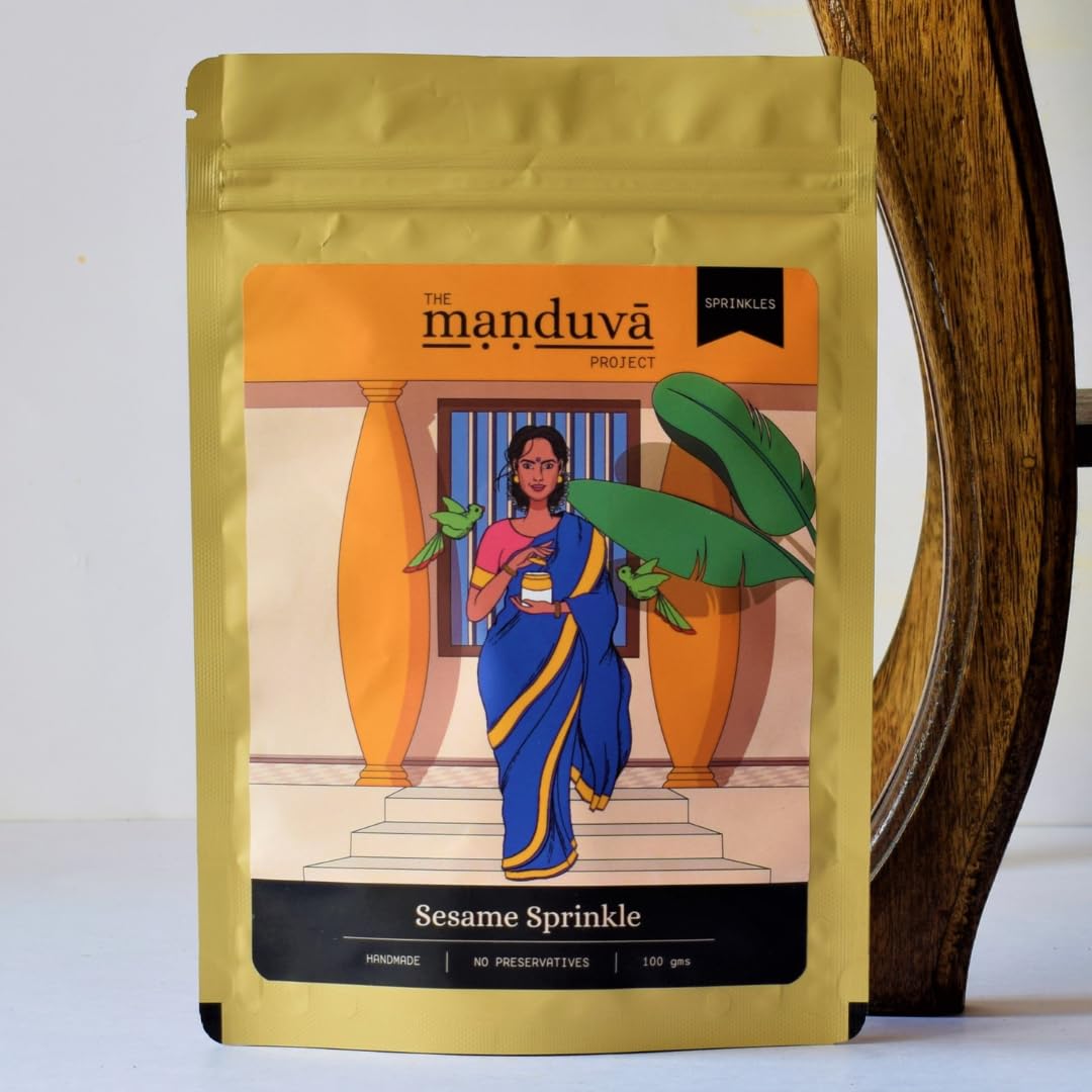 The Manduva Project Sesame Podi Sprinkle | Idli and Dosa Chutney | Authentic South Indian Flavors | Versatile Masala | Traditional Andhra Recipe | Handpound Roasted Dry Red Chilli & Garlic-200gm (B0C4BFRSXF) Amazon Price History, Amazon Price Tracker