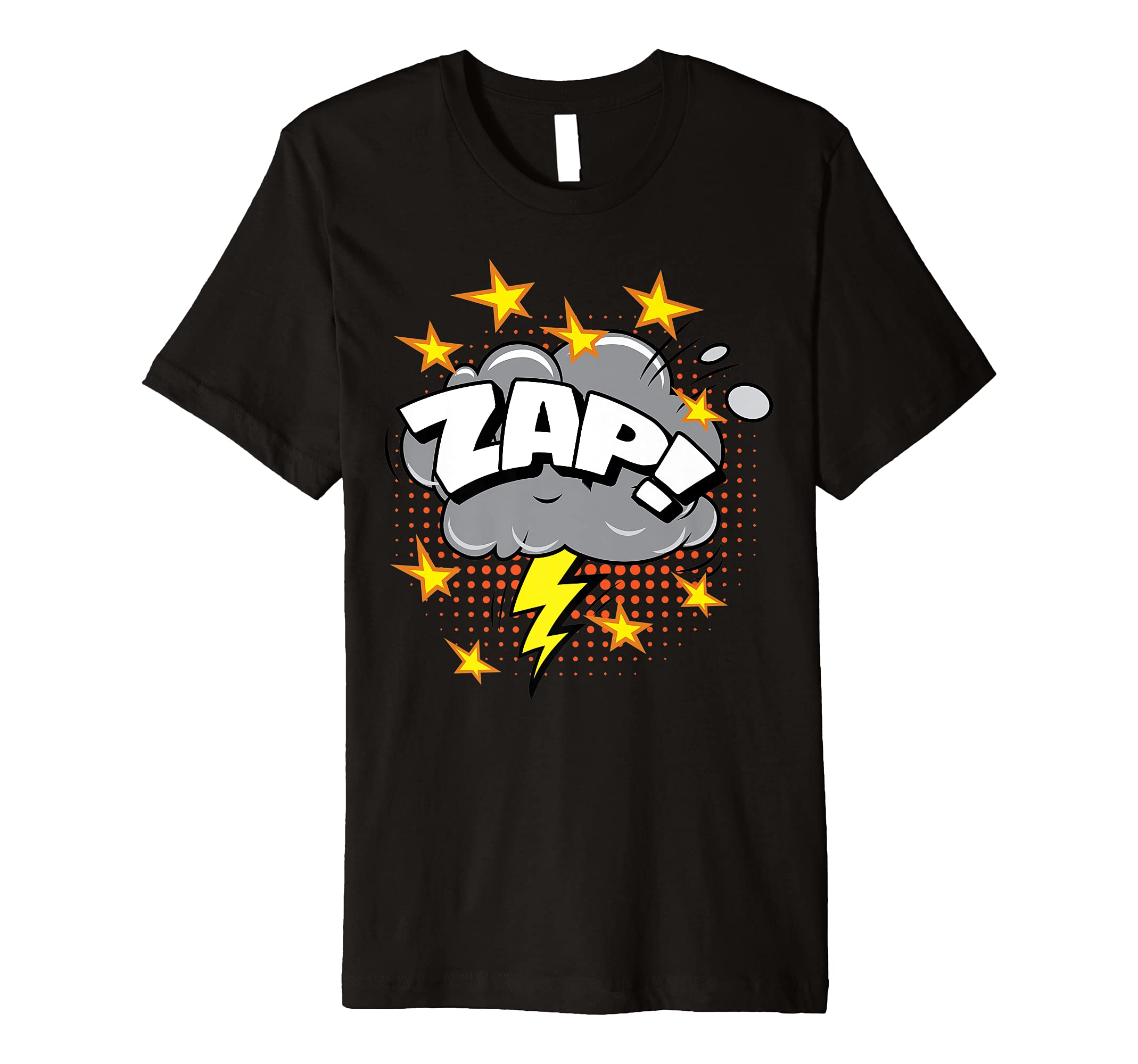 Pop Art - Zap - Text Bubble - Comic Book Style - Classic Premium T-Shirt
