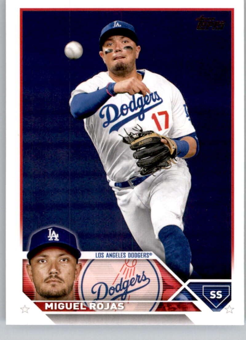 Amazon.com: 2023 Topps #580 Miguel Rojas NM-MT Los Angeles Dodgers