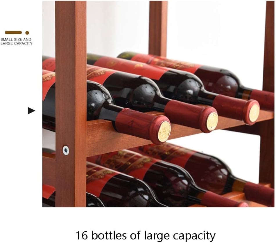 Wine Racks,Solid Wine Racks Free Standing Floor Bottle Wine Rack Display Shelves Creative Living Room Wine Rack Storage Shelf Wine Holder/a (D)