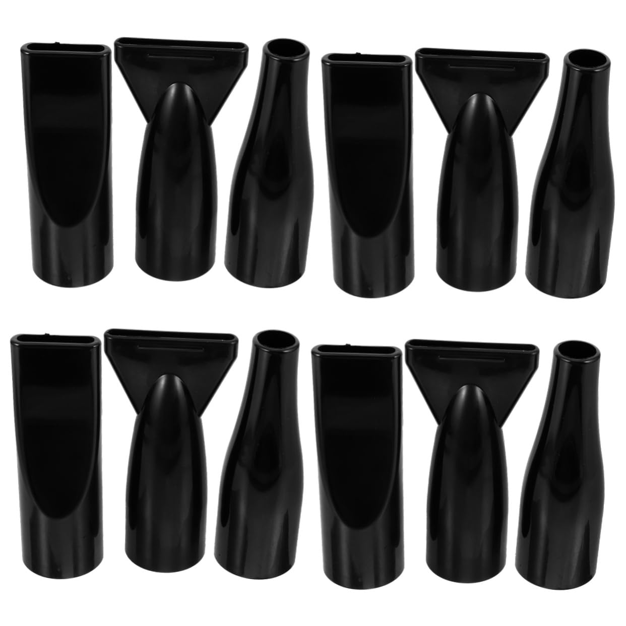FRCOLOR 4 Set Di Ugelli Per Asciugacapelli Diffusore Universale Per Lo Styling Dei Ugello Di Ricambio in Materiale Abs Per Strumento Per Parrucchieri 3 Pezzi*4