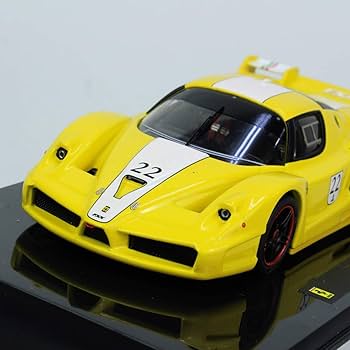 Kyosho Ferrari Enzo FXX Elite Yellow #22 Ltd 1/43 Diecast Mo