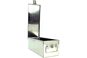 Stalwart 75-500 12" Metal Storage Lock Box Safe - Safeguard Your Valuables