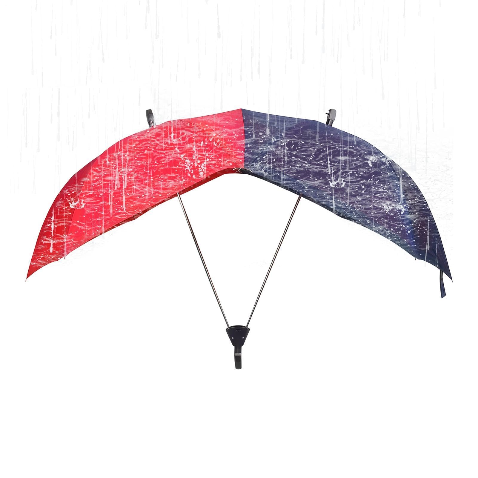 Parapluie double imperméable et coupe-vent haute performance - 8