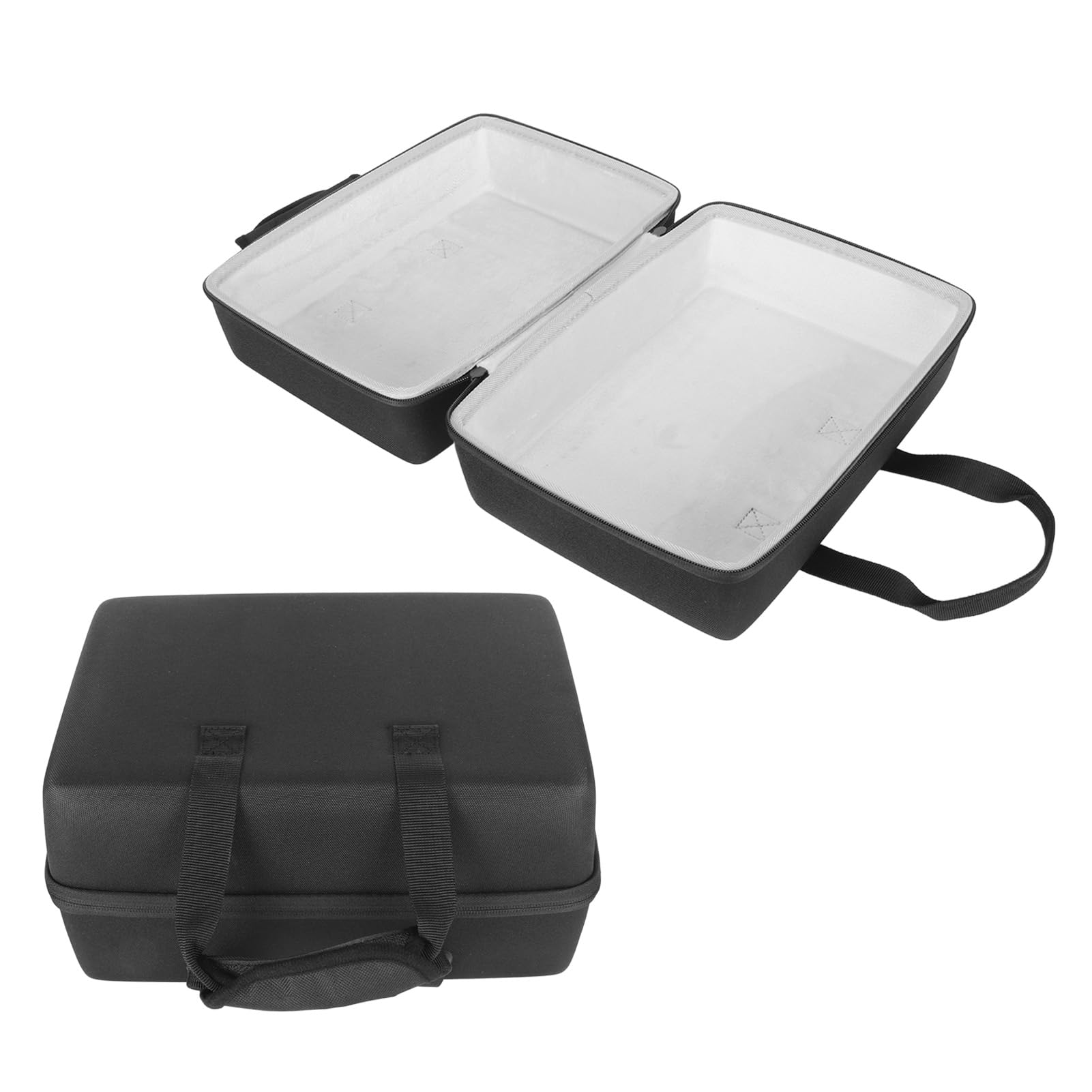 JEOZBM Kleine Hartschalen-Tragetasche, Harte Reisetasche für A5, Wasserdicht, Schützender Tragbarer Lautsprecher, Hartschalen-Tragetasche