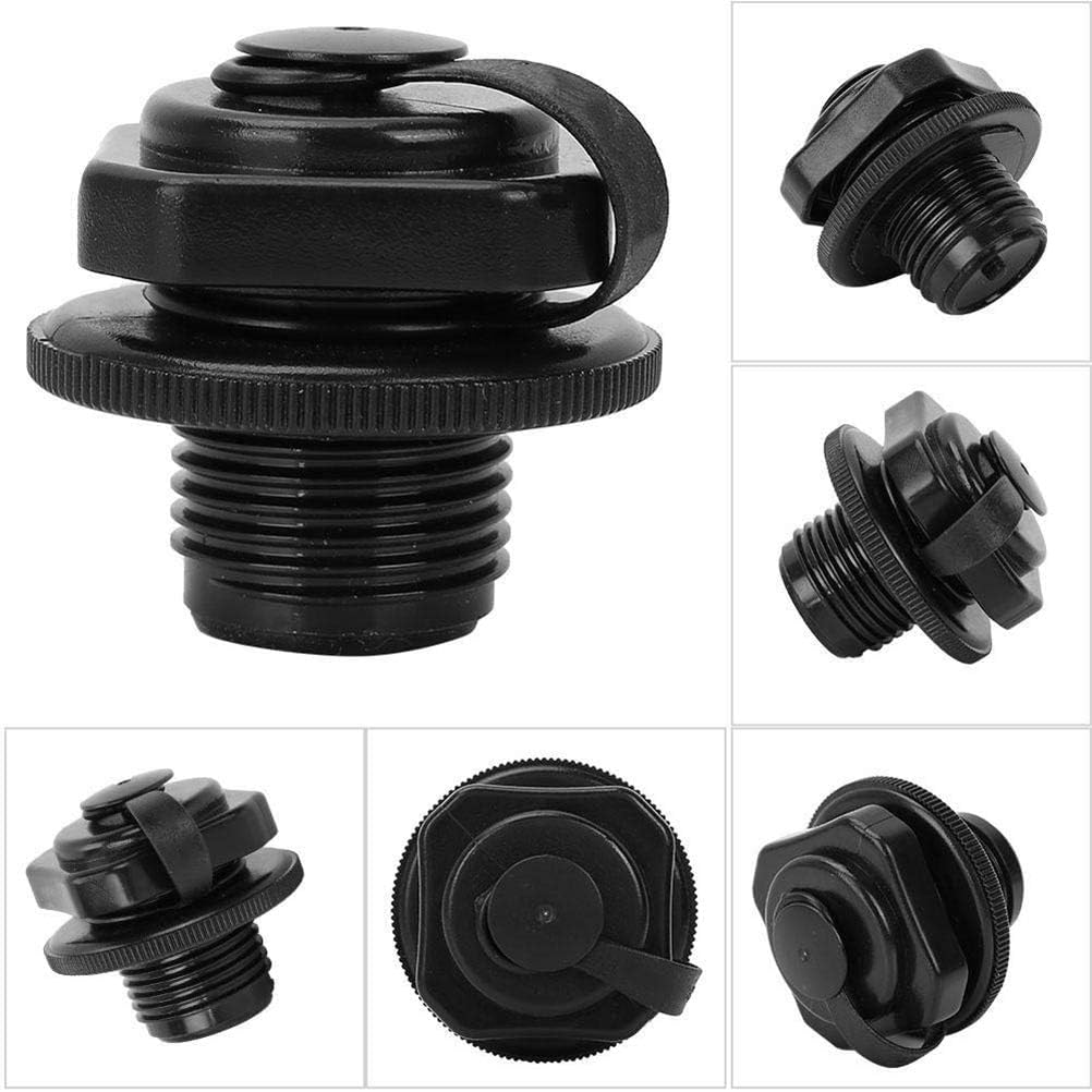 Jowxsx 2 tappi per valvole per kayak, valvola a vite, universale, di ricambio per gonfiabili, materassi ad aria, barche da pesca, canoe, barche da 22 mm