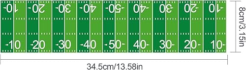 Miniatura 3 de Pegatina de tablero de anuncios de fútbol de 67.9 pies, bordes de tablón de anuncios de fútbol, recortes de fútbol, decoración de fiesta temática de