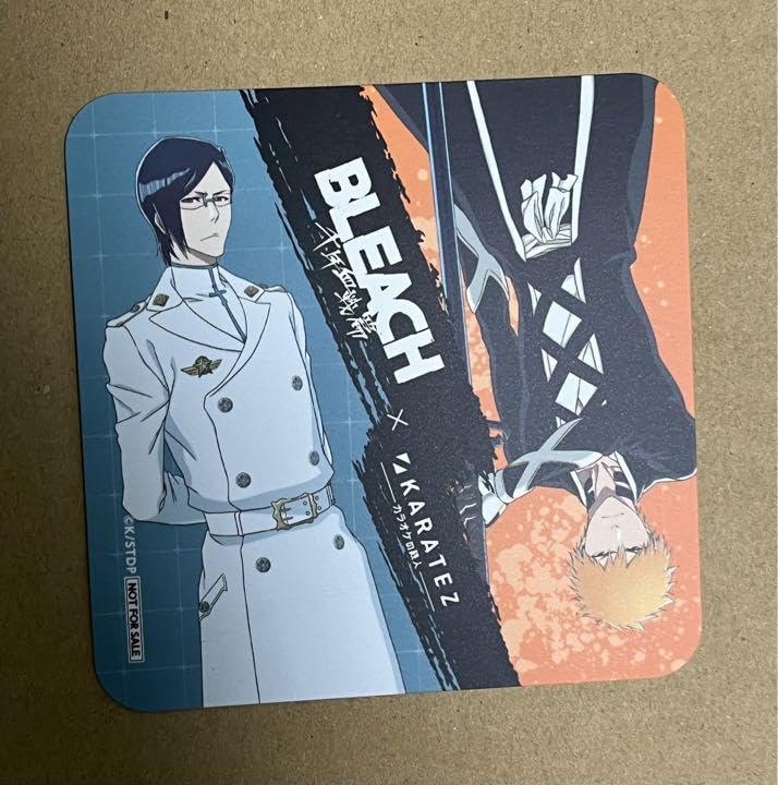BLEACH カラ鉄　ポストカード　コースター Amazon.co.jp: BLEACH カラオケの鉄人 石田雨竜セット