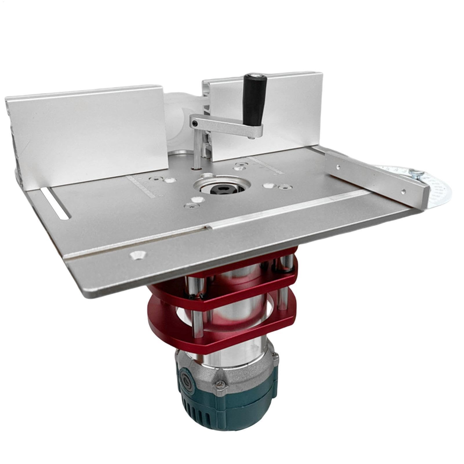 Elevador para Mesa de Fresadora Antióxido con Escala Clara | Base Elevador Máquina Grabadora Para Madera, Recortadoras Pequeñas, Motores Y Elevación Mesa
