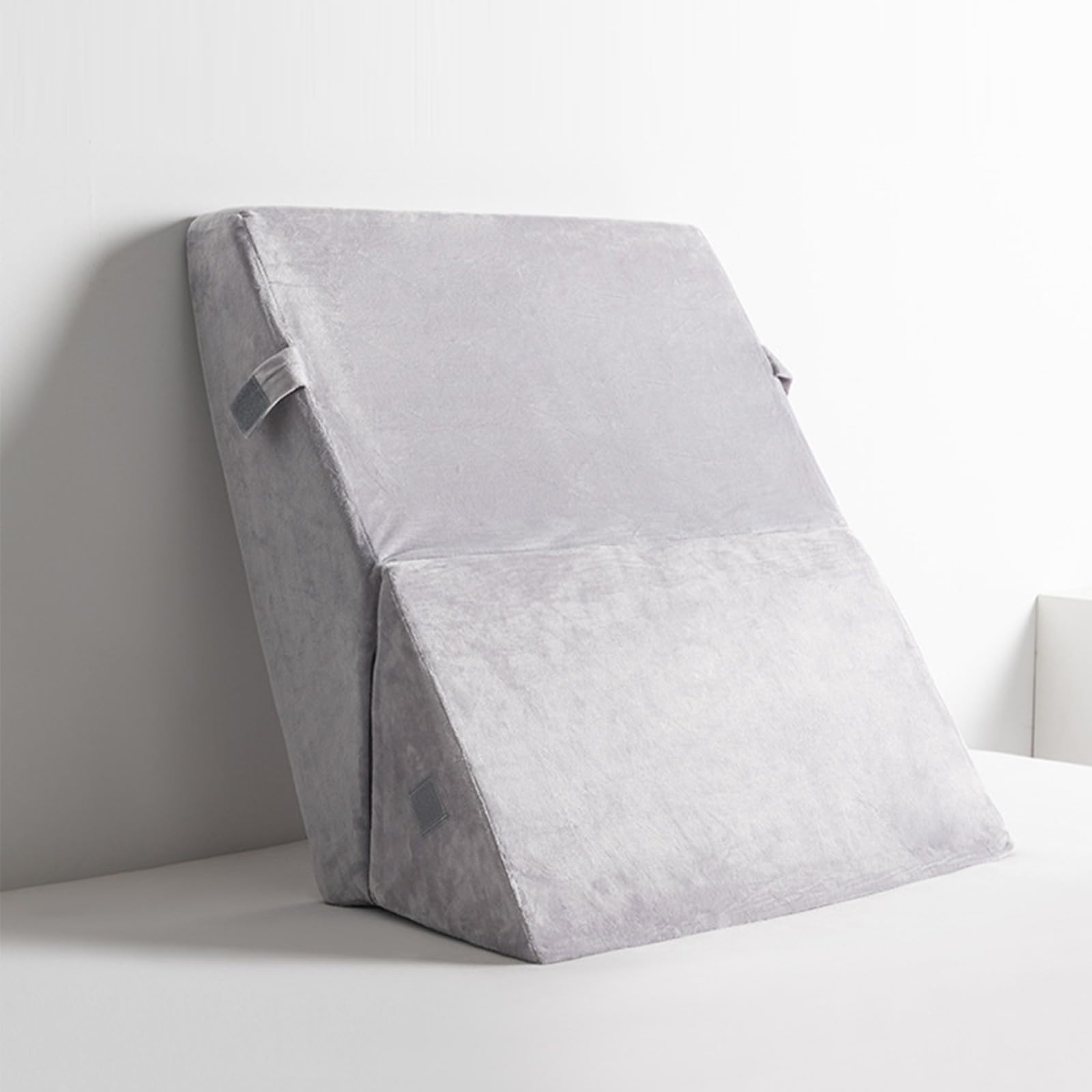 Almohada De Lectura Cojín con Forma De Cuña para Sofá Y Cama para Leer O Trabajar Almohada Ortopédica De Espuma Viscoelástica para Adultos Reduce El Dolor De Espalda