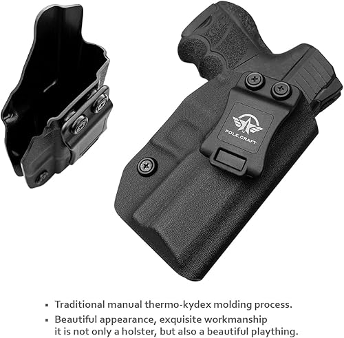 Miniatura 5 de HK P30SK - Funda Kydex IWB para pistola Heckler & Koch (H&K) P30SK de 0.354 in, funda oculta en la cintura interior, accesorios para pistola H&K