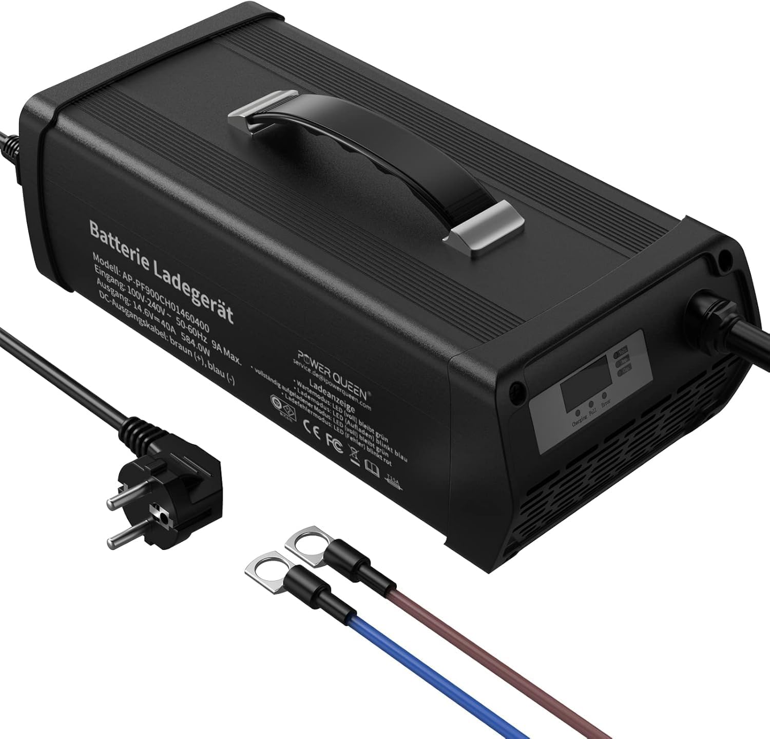 Hugoome Beleeb Serie C40 Batterieladegerät Autobatterie Ladegerät 12V 24V 36V 48V 60V 72V, Impulse Von Hochspannungsbatterie Desulfator Erhaltungsmitteln Für Blei Säure Lithium Ionen Batterien - View #11