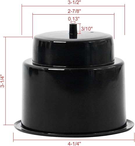 Miniatura 4 de NovelBee Soporte de plástico empotrado para bebidas con drenaje para barco, camión, automóvil, cámper, caravana, (negro, 10 unidades)