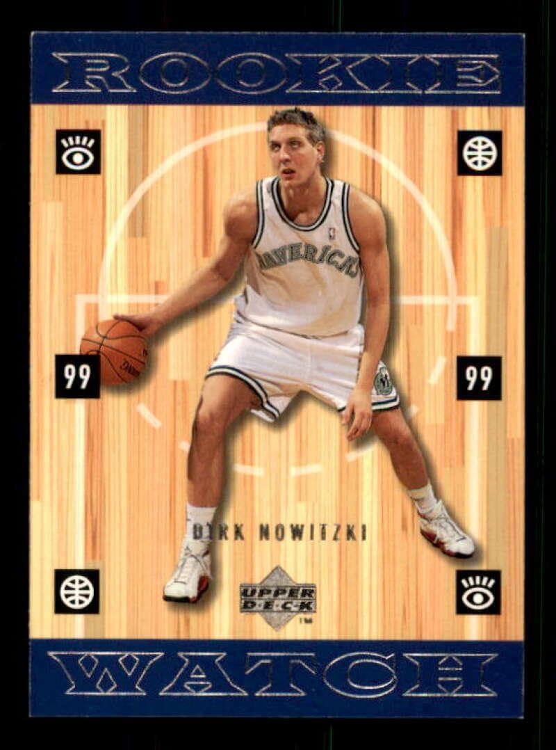 Dirk Nowitzki Rookie Card 1998-99 Upper Deck #320 - Basketball Slabbed Rookie Cards