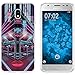 Produktbild PhoneNatic Case kompatibel mit Samsung Galaxy J3 2017 Silikon-Hülle Retro Wave Cyberpunk.02 M5