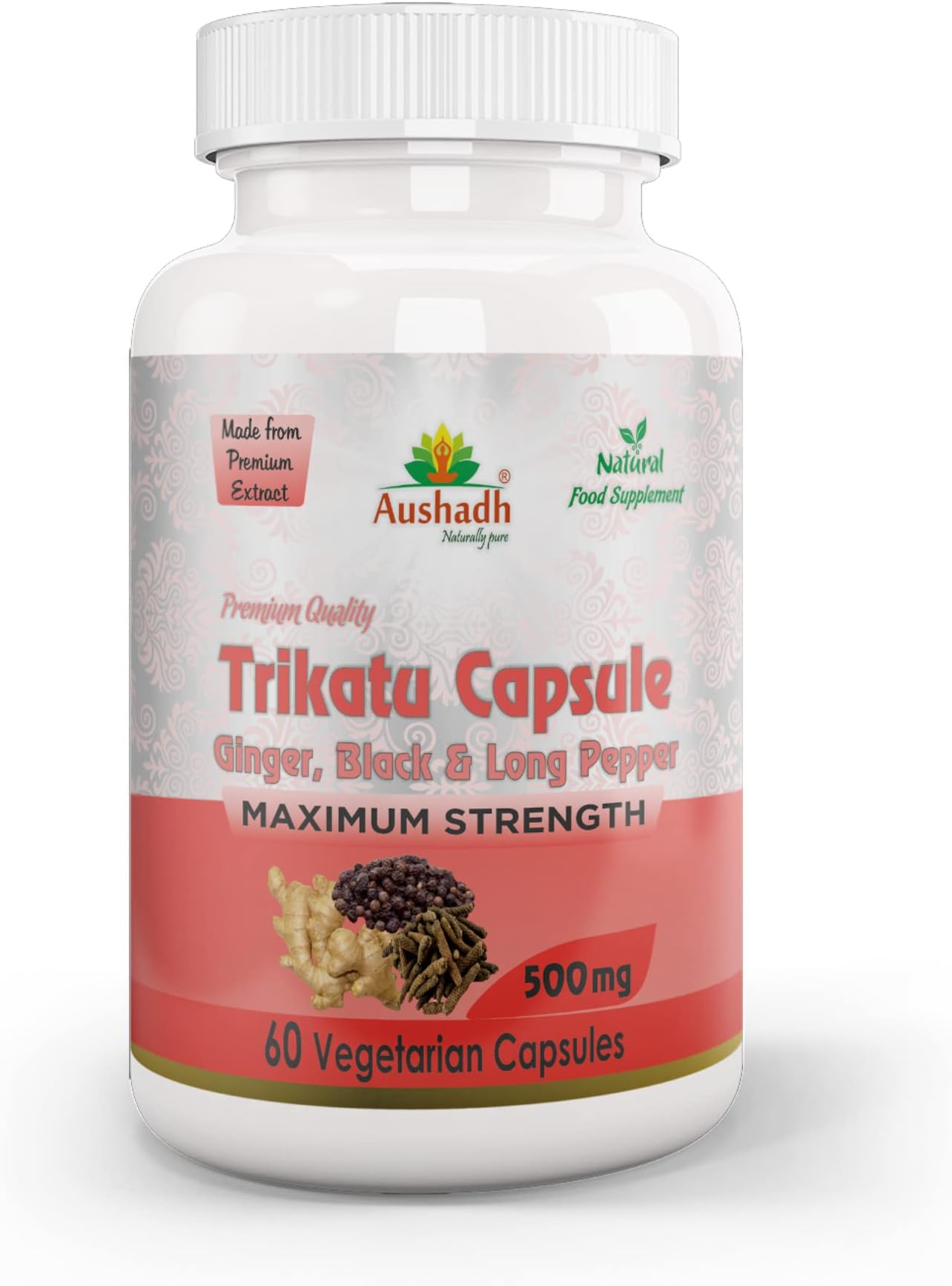 Trikatu Capsule, Natural