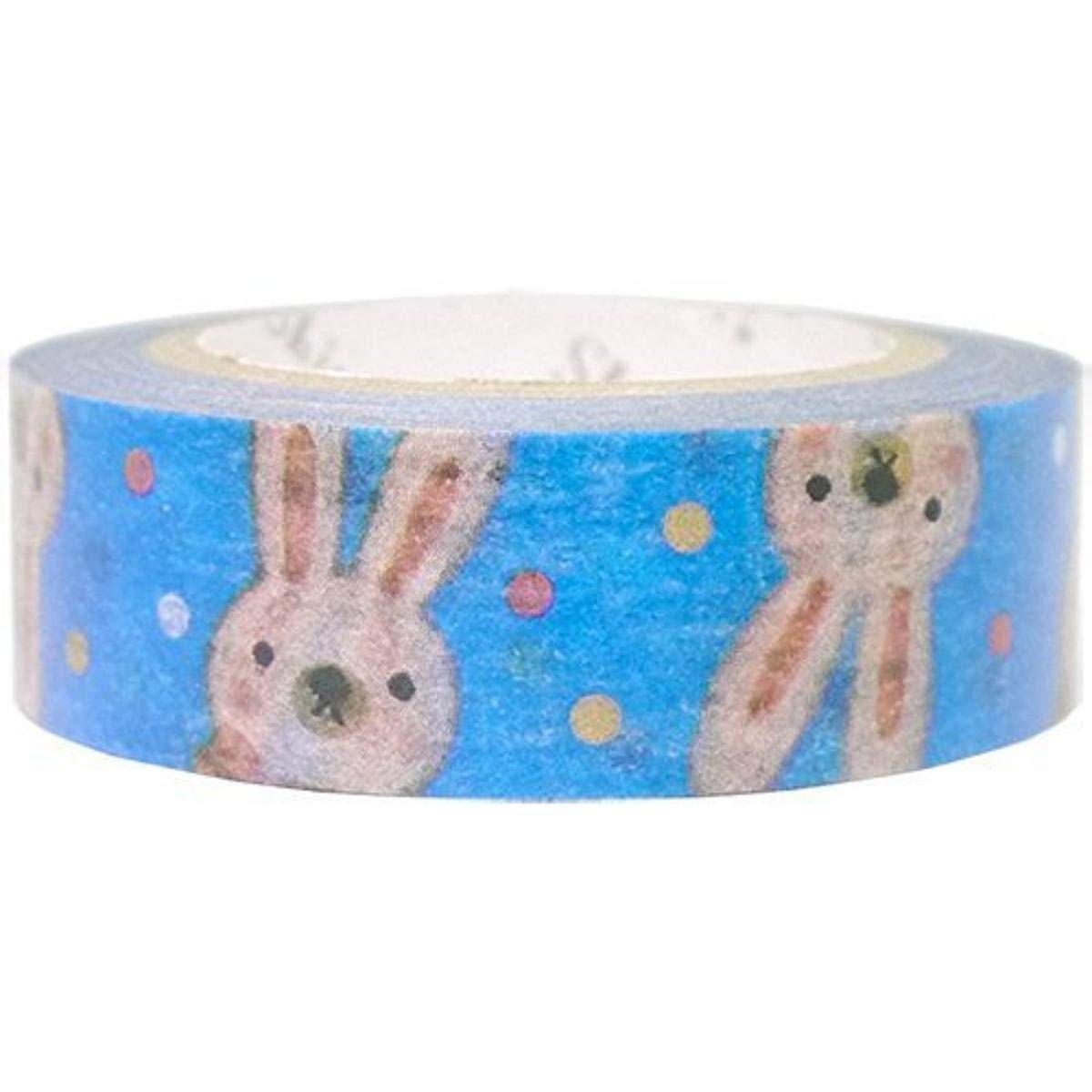 Washi tape metallic SEAL-DO Flossy Rabbit : idéal pour décorer vos carnets et bullet journals